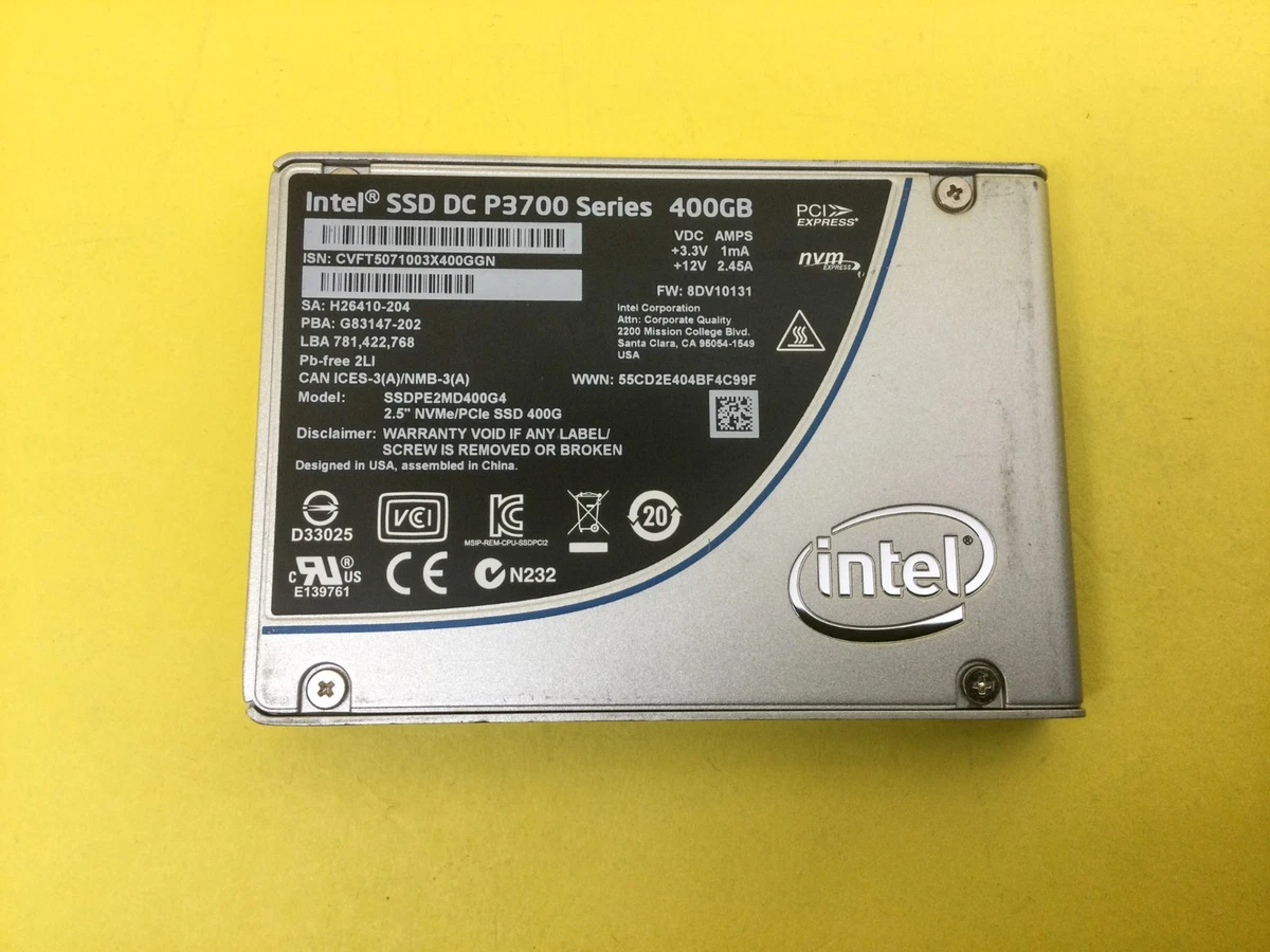 Intel 400GB Solid State Drives for sale | eBay