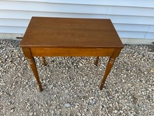 Vintage Organ Bench Measures 24.5in W x 22in T x 13.5in D MAKE OFFER 