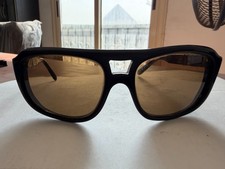 Vintage Persol Ratti 6294/T Sunglasses Hand Made Italy Brown Lens Meflecto