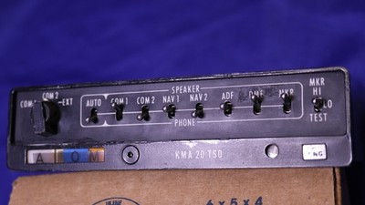 Bendix King KMA-20 Marker Beacon Receiver