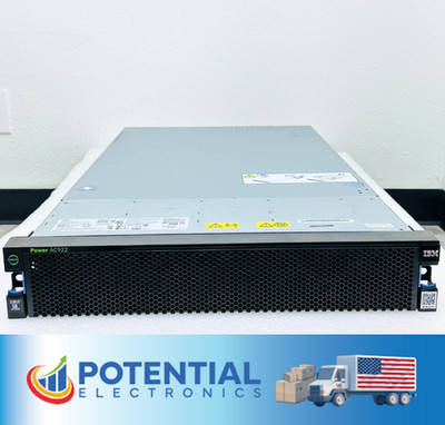 IBM Power9 AC922 8335-GTH 2x 02CY212 9316 CA PQ CPU & 4x NVIDIA