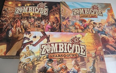 Zombicide Undead Or Alive Kickstarter Full Steam Pledge
