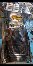 Big Block Chevy Oil Pan Aluminum Chrome Milodon One Small Imperfection As Seen
