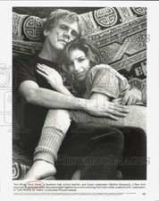 1991 Press Photo Nick Nolte and Barbra Streisand in "The Prince of Tides"