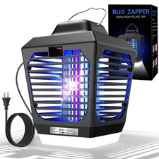 Bug Zapper, Mosquito Zapper with LED Light, Bug Zapper Outdoor, Electric Fly ...