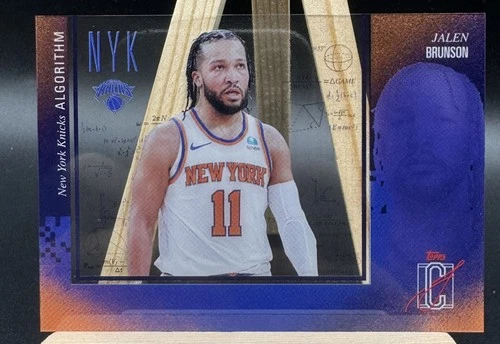 2025 Topps Signature Jalen Brunson Base (RAW)
