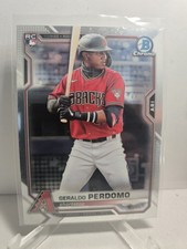 2021 Bowman Chrome - Geraldo Perdomo #98 (RC) Arizona Diamondbacks - 1d