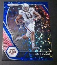 2021 Panini Prizm Draft Picks Prizms Blue Circles #64 Mike Evans