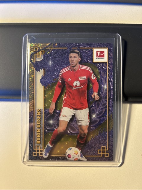 23-24 Topps Bundesliga Jade Edition Dragonheart Imperial Jade 1/1 Robin Gosens