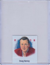 Doug Harvey Portrait 2000 Canada Post 50th All-Star Game Commemorative Stamps