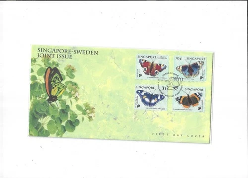 Singapore-Sweden Year 1999 Joint Issue FDC