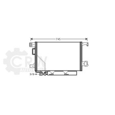 Condensateur Mercedes 220
