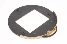 4x5 Inch Large Format Film Round Metal Negative Carrier Unknown Maker V29