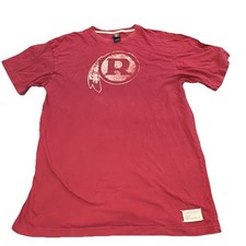 Vintage NFL Reebok Gridiron Classic Washington Redskins TShirt Maroon Large Tall