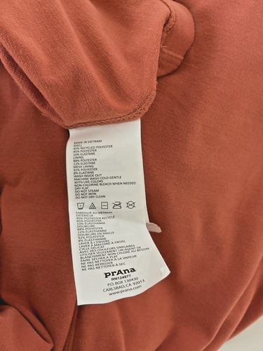 NWOT - PRANA Cantine Halter Dress with Shelf Bra, Terracotta, S - Afbeelding 5 van 5