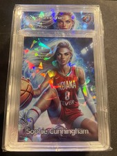 Sophie Cunningham 2025 XTFRACTOR Fever Collectors XT Novelty Art Slab