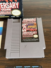 Jeopardy 25th Anniversary Edition (Nintendo Entertainment System, 1990) NES CIB