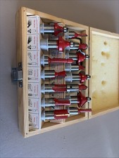router bit set 1/2 shank, 15 Piece