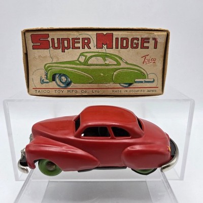 Tin Friction Super Midget Taico (1945-1952) made in Occupied Japan RARE find