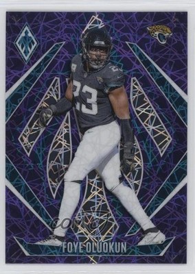 2024 Panini Phoenix Purple Lazer Foye Oluokun #56 1o1p
