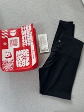 Lululemon Black Align HR Pant 28 Inch Inseam With Branded Tote Bag - Excellent