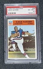 1966 Philadelphia Football - #38 Gale Sayers - PSA 6.5
