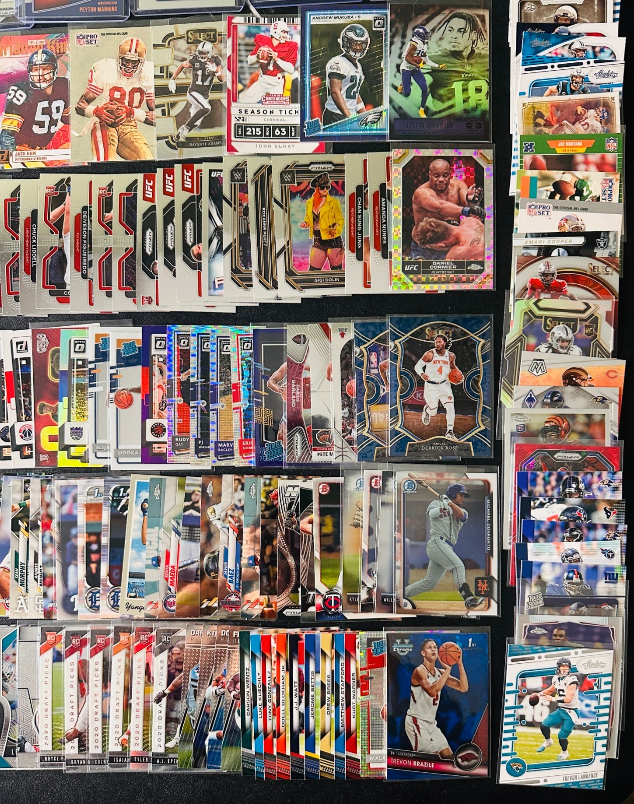 HUGE Sports CARD LOT Jersey PATCH AUTO RC PRIZM Victor Wembanyama, Aaron Judge! view 6