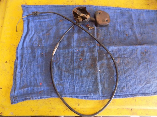 1981 Honda ATC 250R Thumb Throttle Case Housing & Cable
