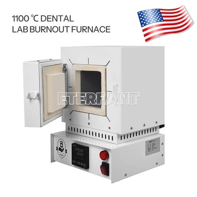 Dental Lab Wax Burnout Furnace 1100  High Temperature Mini Wax Muffle Oven 110V