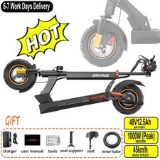 iENYRID S Electric Scooter, 10" Tires, 1000W 28 Mph, 22 Miles Folding E-SCOOTER