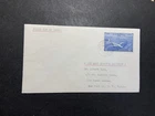 Canada 1946 Special Delivery Express  FDC cover to USA 10-cent Peace WW II #1