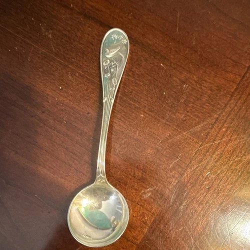 Tiffany & CO SILVER Audubon (Sterling) Soup Spoon (Bouillon) 5 3/4" - Silverware