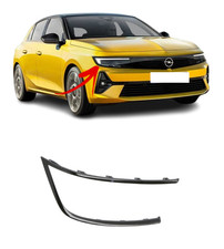 Für Opel Astra L 2021 - 2024 Neu Vorne Stoßstange Scheinwerfer Schwarz Guß
