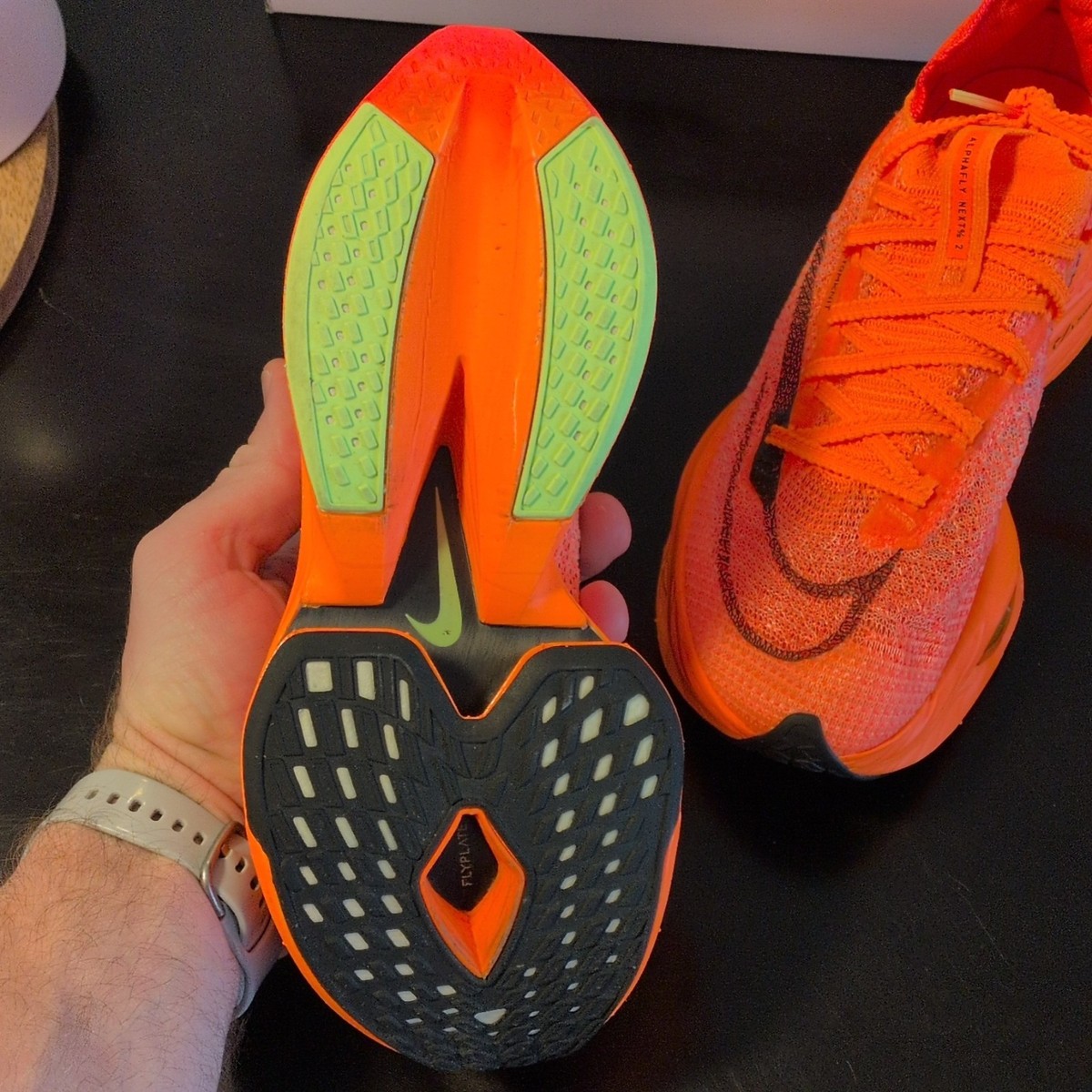 Nike Air Zoom Alphafly NEXT% 2 Women's Shoes Orange/Black AtomKnit