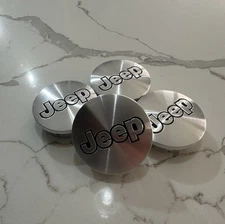 4PCS Alloy Wheel Center Cap Rim For Jeep 2.2" 56MM Cherokee Compass Wrangler