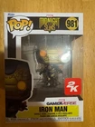 Funko Pop Marvel Midnight Suns Iron Man 981 2K Sticker Gamerverse