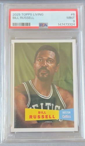 2025-26 Topps Nba Living Set - Bill Russell #6 /6065