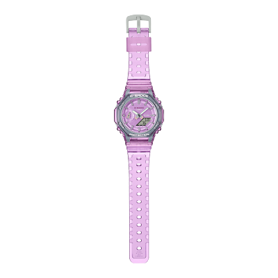 新品 G-SHOCK WOMEN GMA-S2100SK-4AJF CASIO G-SHOCK GMA-S2100SK-4AJF Skeleton Metallic Dial Pink