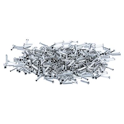 500 pieces wire end ferrules 0.25mm² non-insulated 5mm long end sleeve ferrules