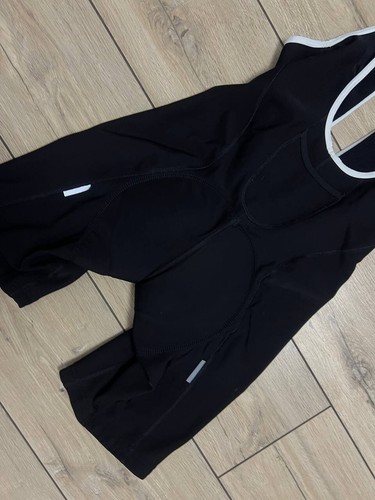 Men Rapha Classic Thermal Bib Shorts Bike Racing Black Size L - Picture 8 of 14
