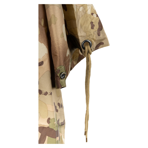 VIPER TÁCTICO PONCHO IMPERMEABLE REFUGIO RIPSTOP ABRIGO CON CAPUCHA EJÉRCITO MTP VCAM CAMUFLAJE - Imagen 5 de 7