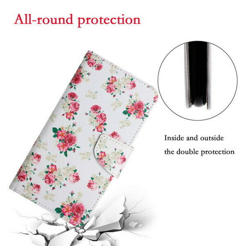 Cat Flower Leather Wallet Stand Phone Case For Samsung A02 A21 A31 A51 A41 A20S - 第 42/78 張圖片