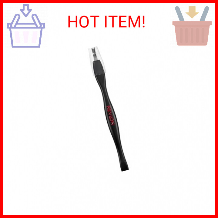 Revlon Precision Cuticle Trimmer with Protective Cap for Gentle Nail Care-image