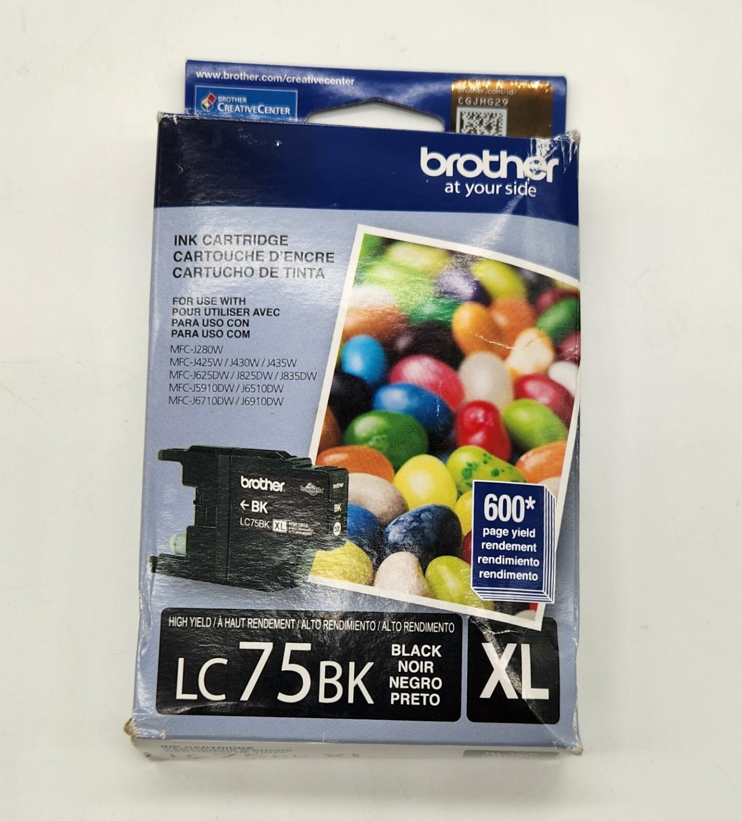 Lc75bk Brother LC75BK 2 Ink Cartridges Ink - Black, Pack of 2 for sale online ...