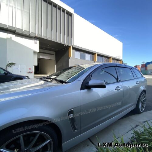 Premium weather shields suit for Holden Commodore VE VF Wagon Tinted 4pcs - Foto 1 di 5