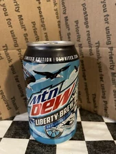 Mountain Dew Liberty Brew Single (1) 12oz Can Sealed/Full