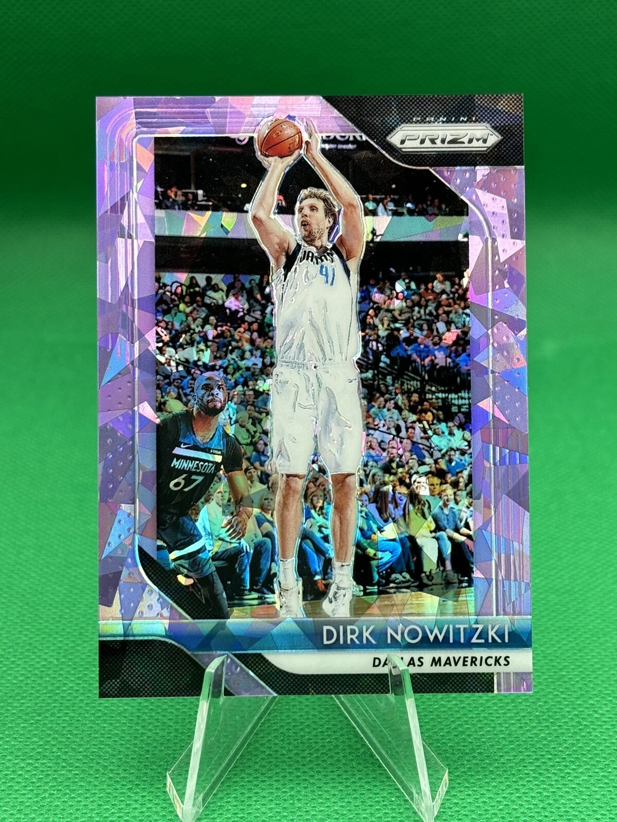 2018-19 DIRK NOWITZKI Panini Prizm NBA - Purple Ice /149-