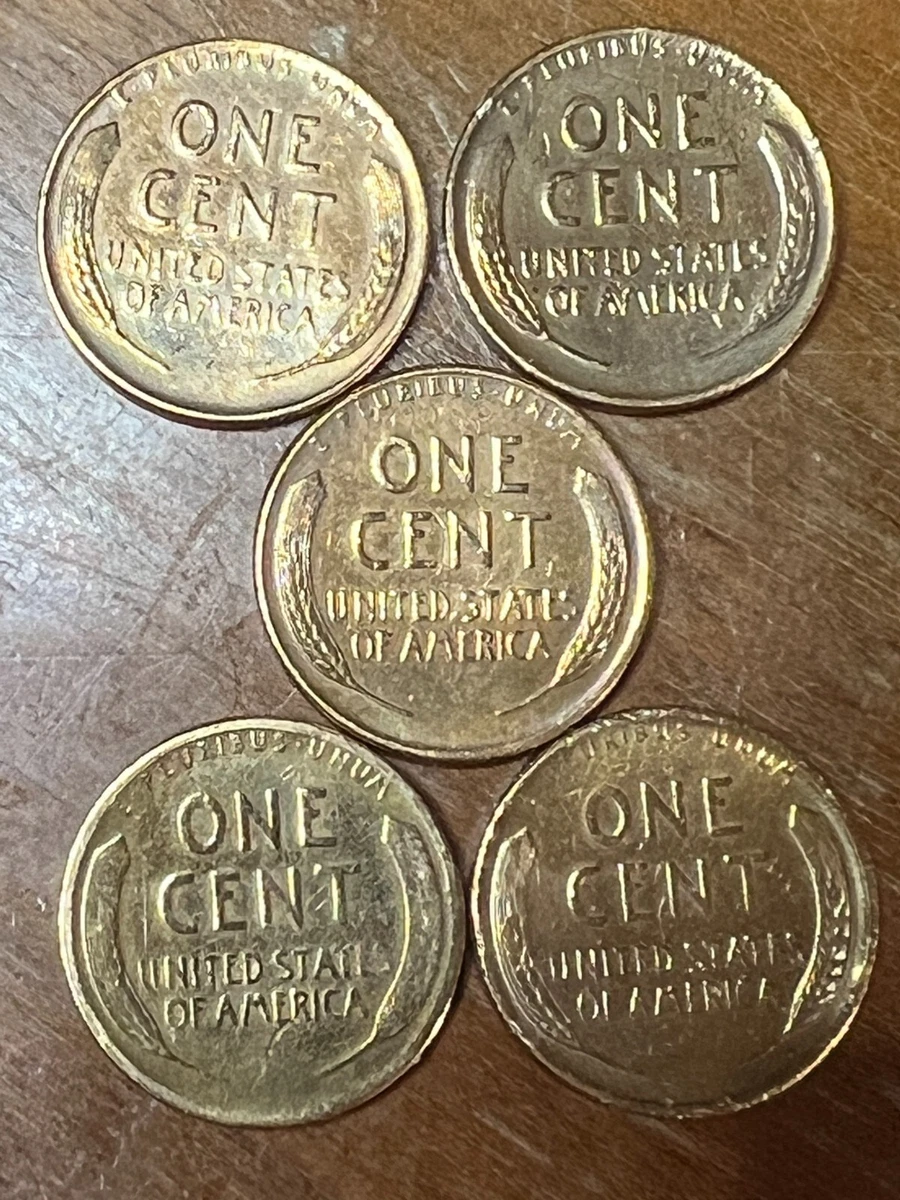 Lincoln Wheat Back Penny Cent Book Coin KM132 Cleaned 53d 50d 51d 57d 39s  C369 | eBay