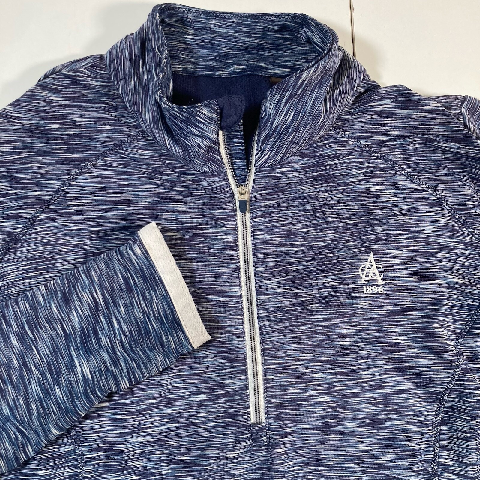 Zero Restriction Shae Quarter Zip Medium Mock Nec… - image 1