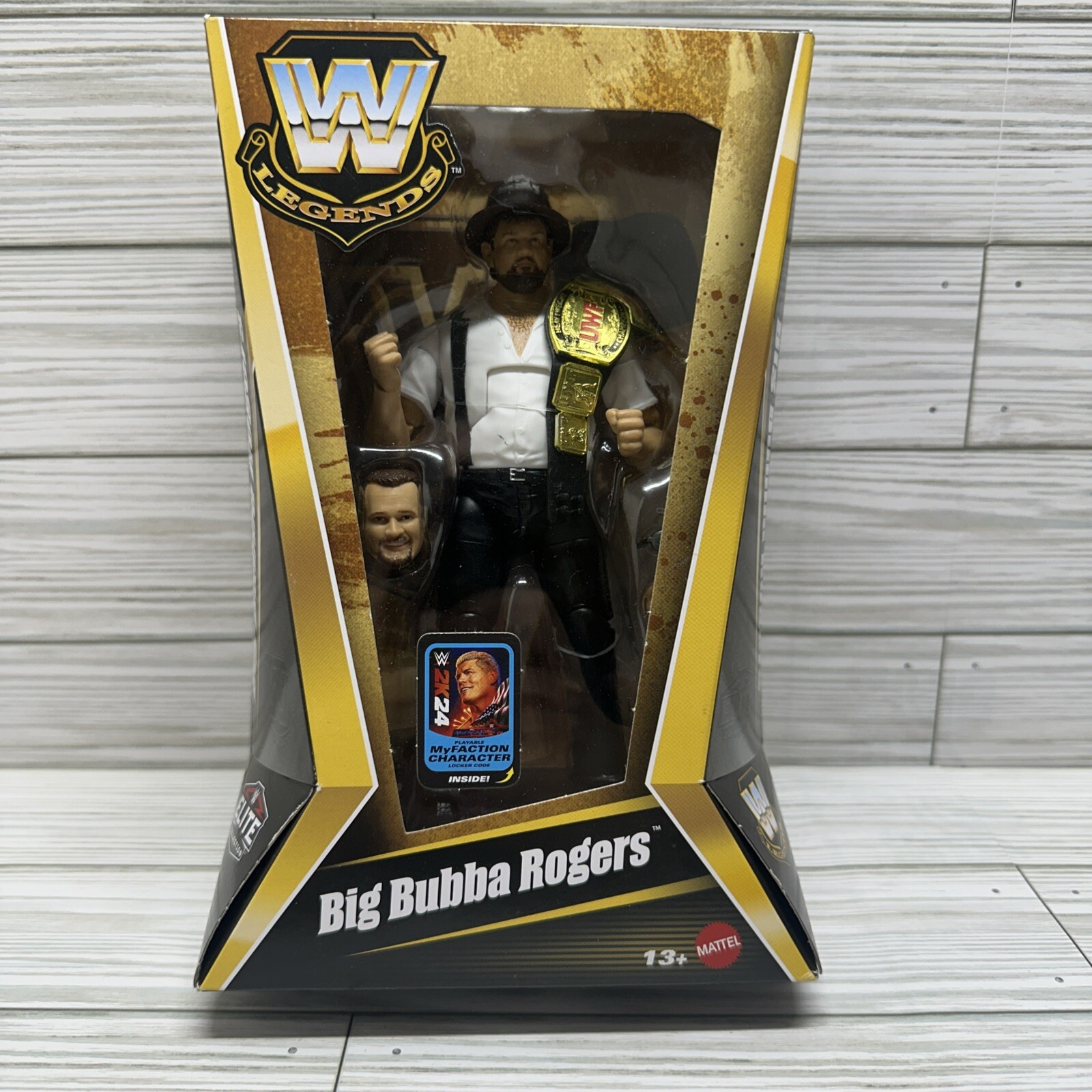 WWE Elite Legends Series 23 Big Bubba Rogers Figure